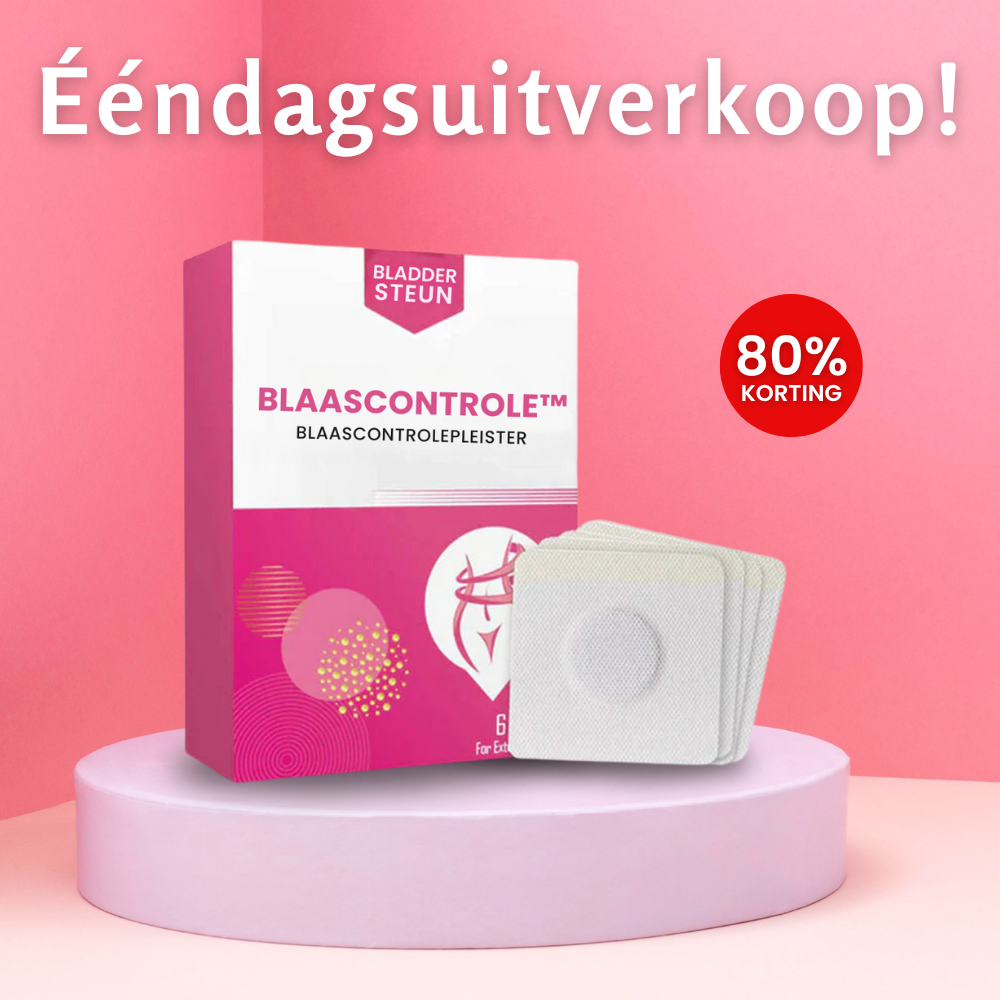 1 x BlaasControle™ (80% KORTING)